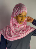Blossom Gingham Print