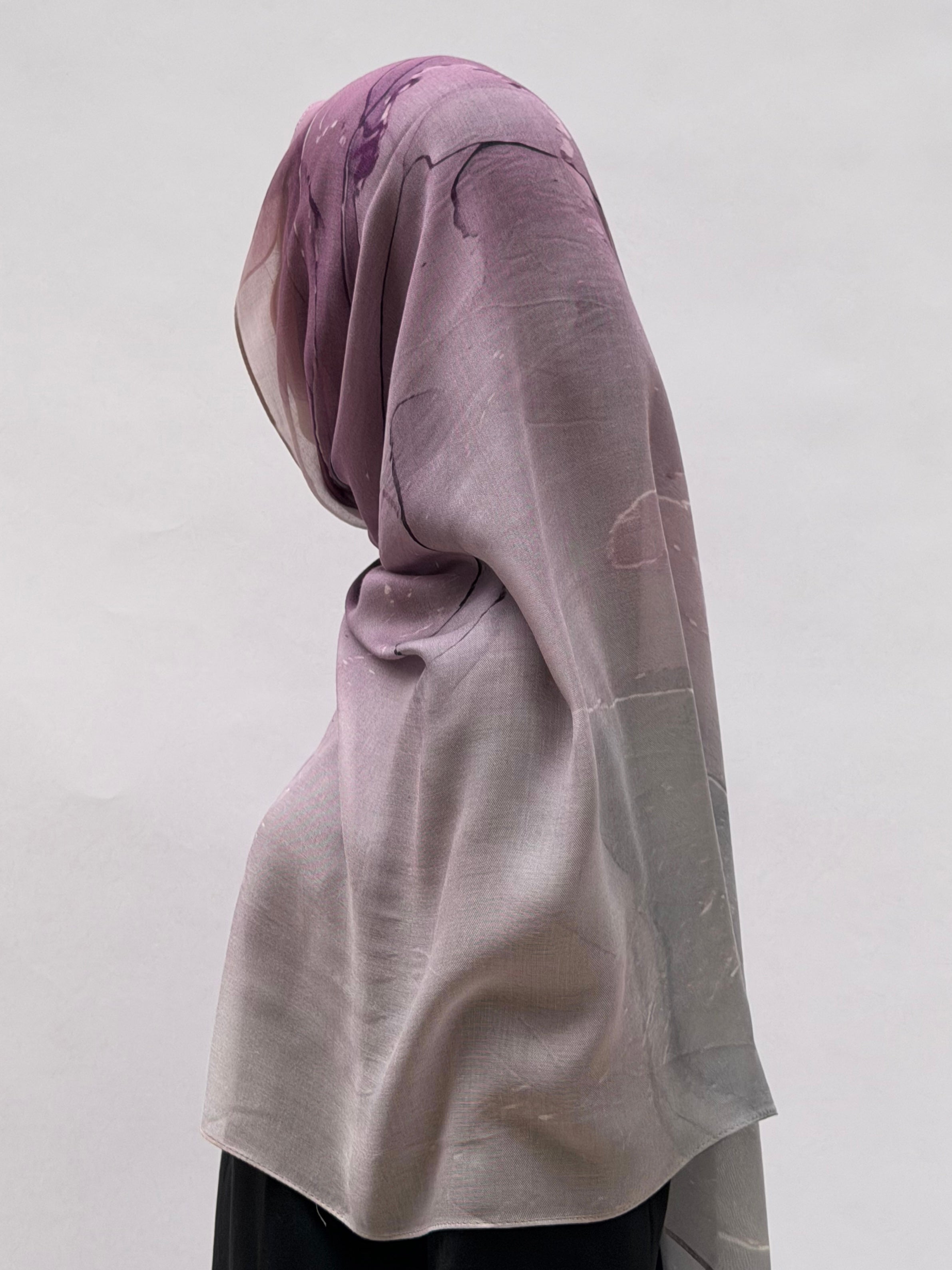 Violet Abstract Print
