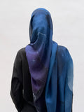 Indigo Abstract Print
