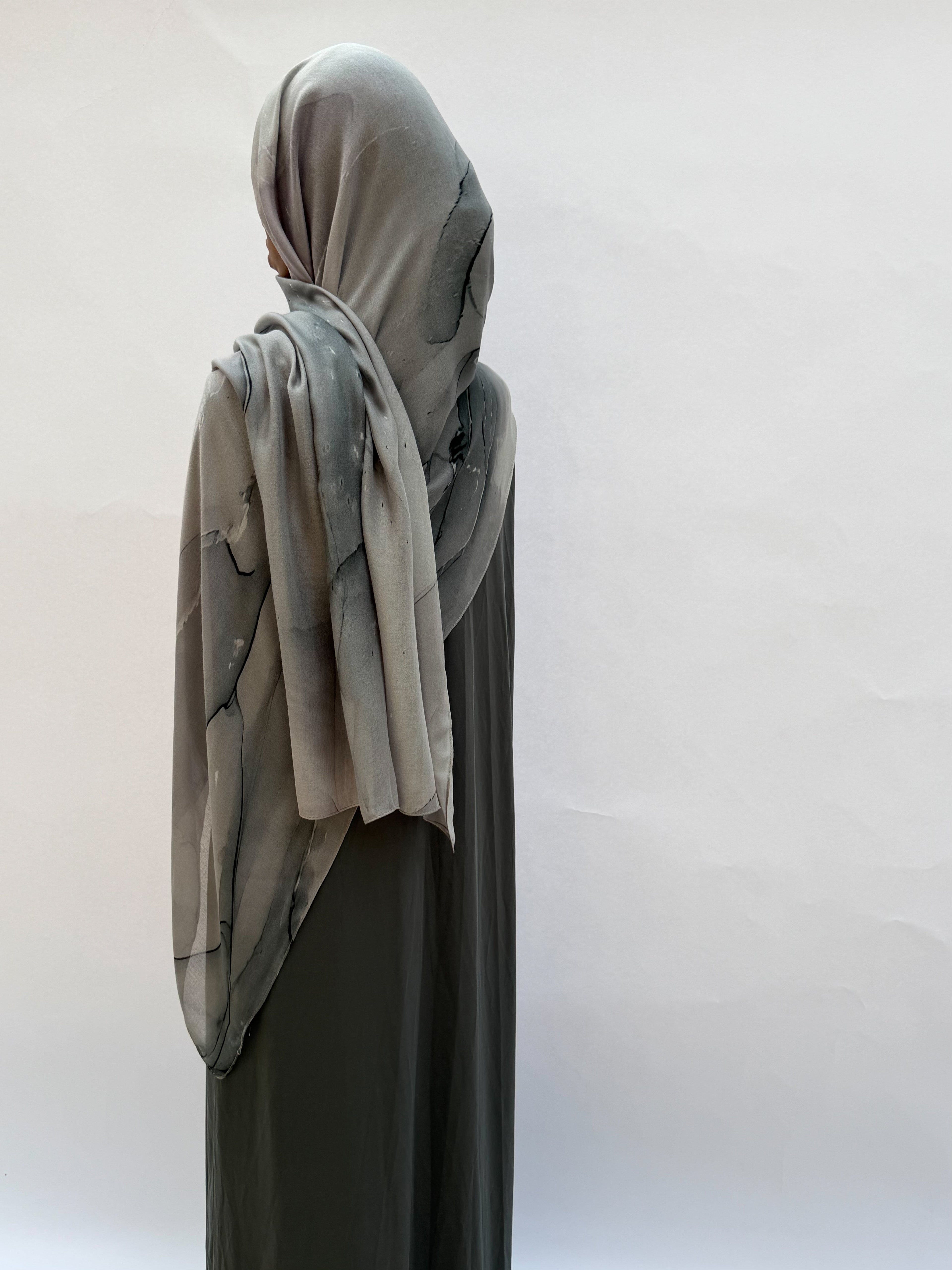 Slate Jersey Dress Set