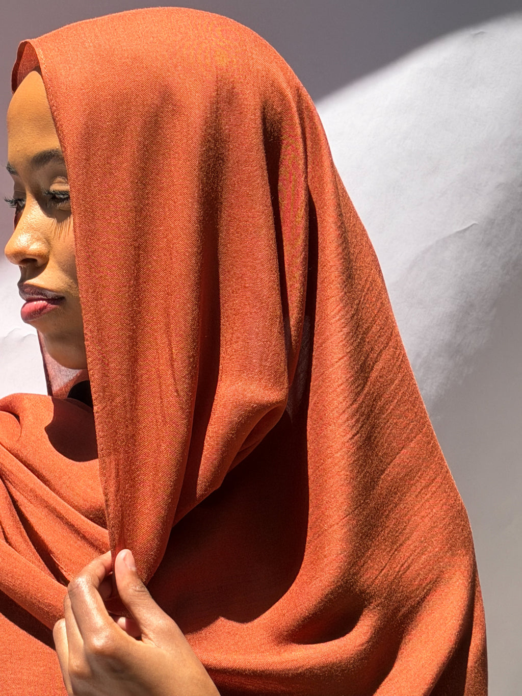 Burnt Orange Plain Modal