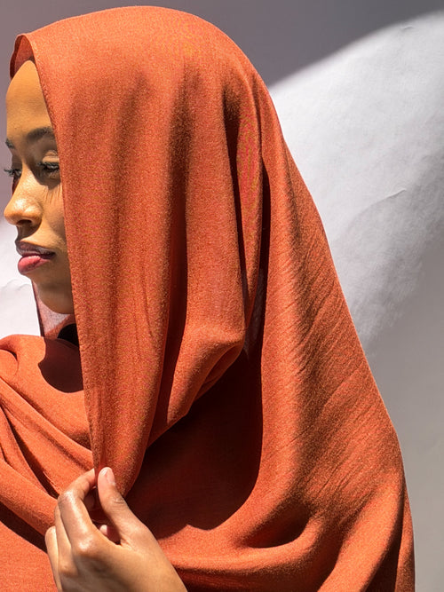 Burnt Orange Plain Modal