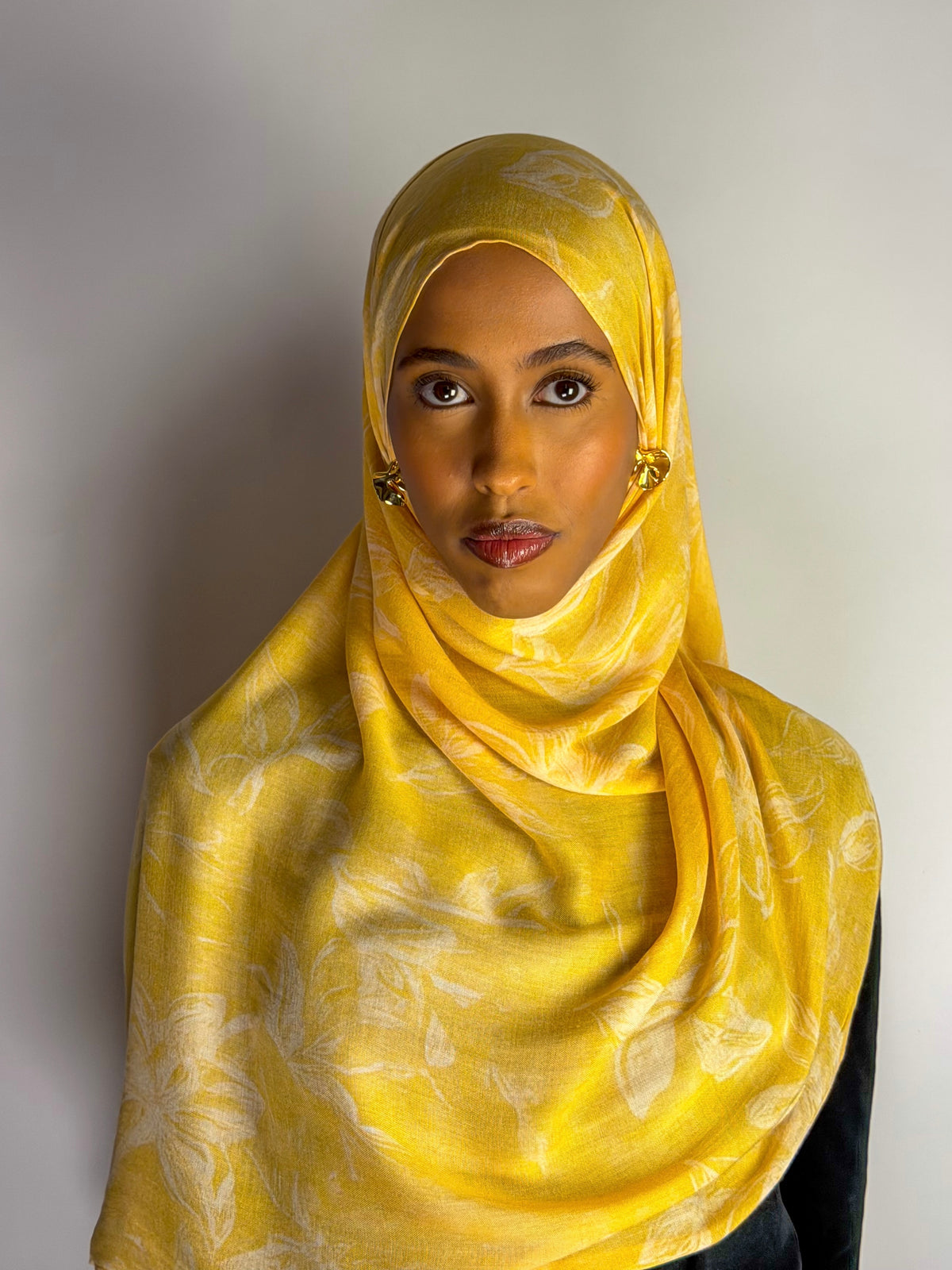Marigold Floral Print