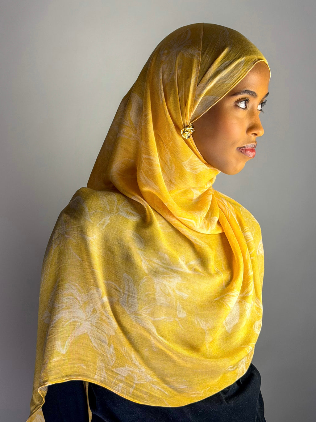 Marigold Floral Print